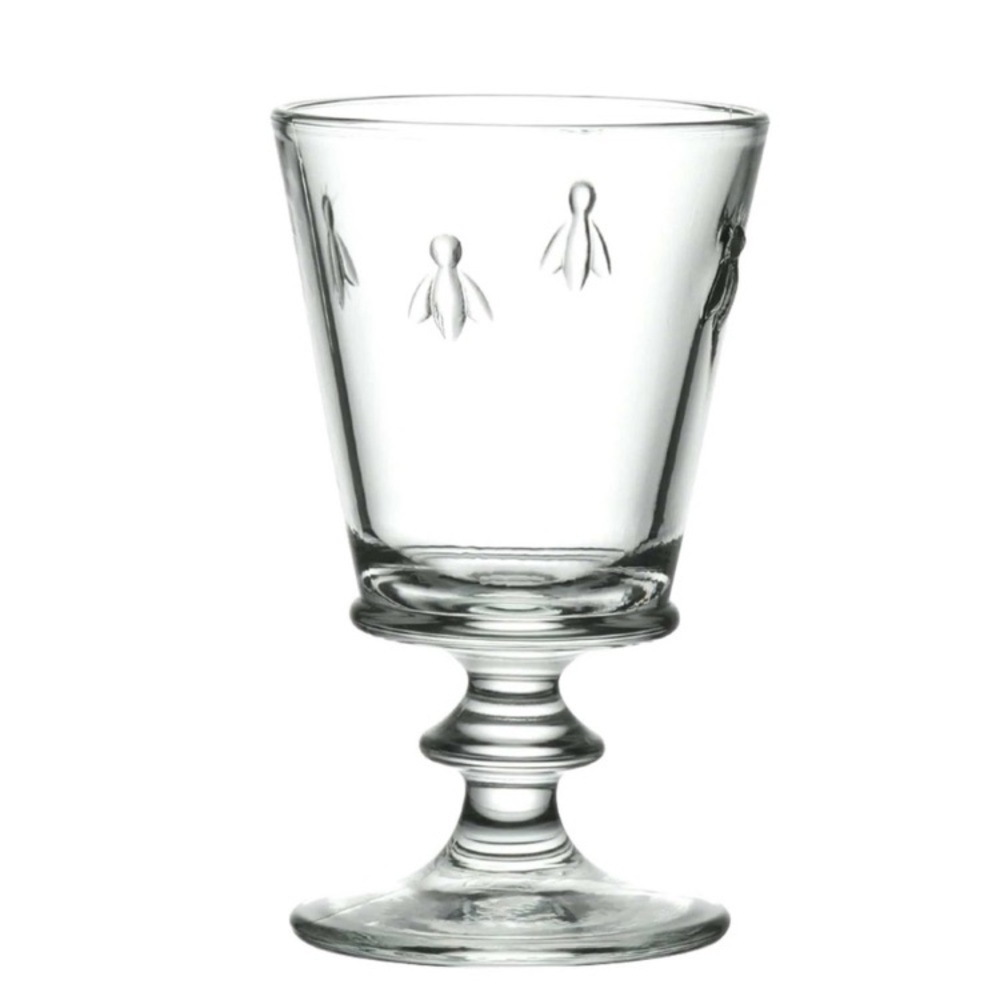 Like new La Rochere Napoleon Bee Stemmed Wine Glasses Set of 2